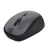 Mouse Wireless Trust Yvi+ Silent Wireless, 1600 dpi, negru