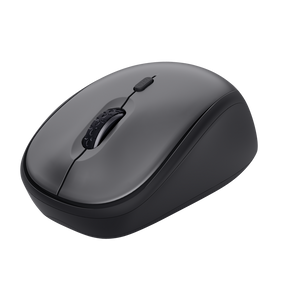 Mouse Wireless Trust Yvi+ Silent Wireless, 1600 dpi, negru