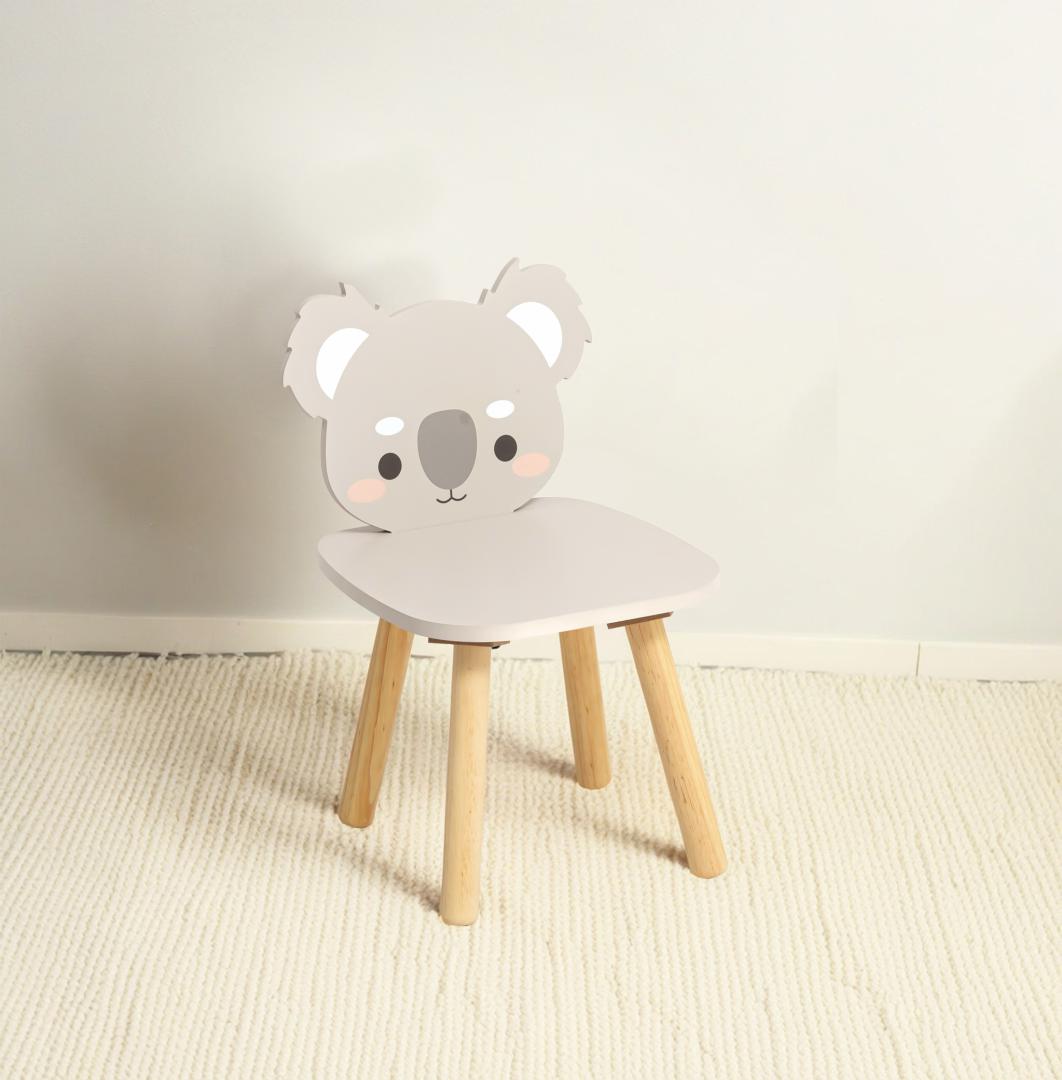 Scaun copii, MDF,design ursulet koala, U-Grow