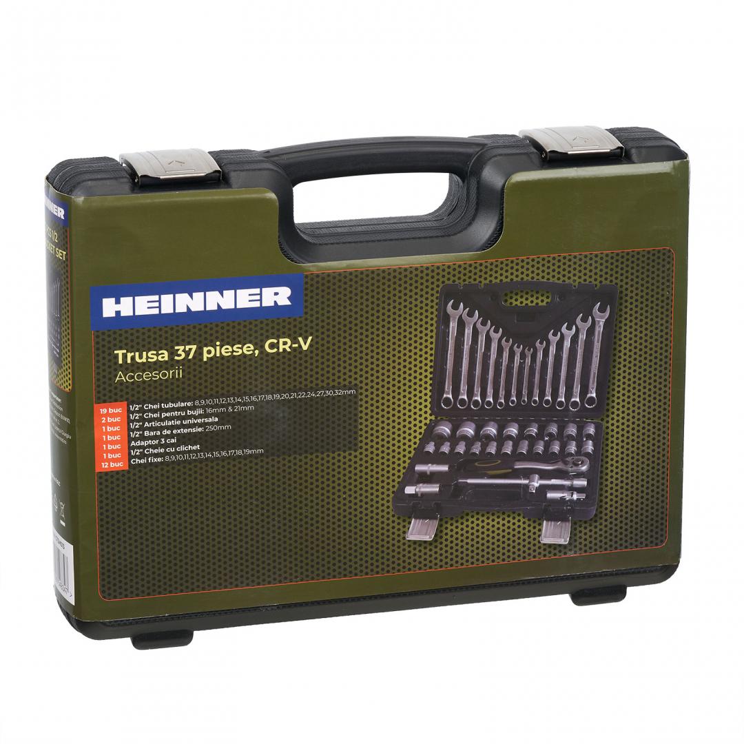 HR TRUSA 37 PIESE 1/2" CR-V