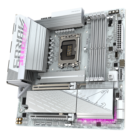 Placa de Baza GIGABYTE B860M AORUS ELITE WIFI6E ICE LGA1851