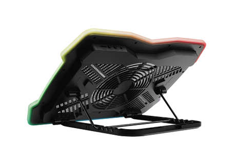 Stand racire Laptop Trust GXT 1126 Aura Multicolour-illuminated, negru