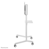 Stand mobil de podea, Neomounts by Newstar NS-M1250WHITE, 37"-70", VESA max. 600x400, suporta pana la 70kg, inclinatie 5°, rotatie 90°, alb