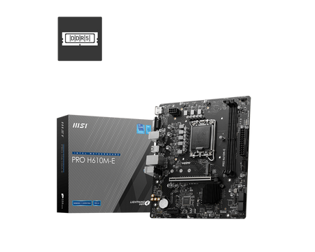 Placa de baza MSI PRO H610M-E DDR5 LGA1700
