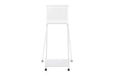 Stand mobil de podea Samsung, compatibil Samsung Flip 55", rotatie 90°, VESA 400x400, dimensiuni 835x1631.1x850.6mm, alb, garantie 3 ani