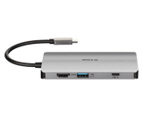 Hub USB DLINK DUB-M810, 8 porturi 3.0, gri