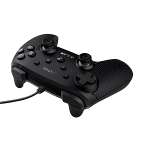 Controller cu fir Trust GXT 541 Muta, material ABS, lungime cablu 300cm, 15 butoane, compatibil cu pc, consola gaming, laptop, negru