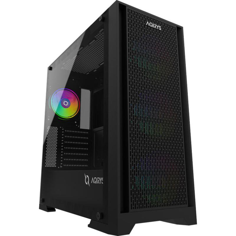 Carcasa AQIRYS Avior Mid Tower ARGB NEGRU