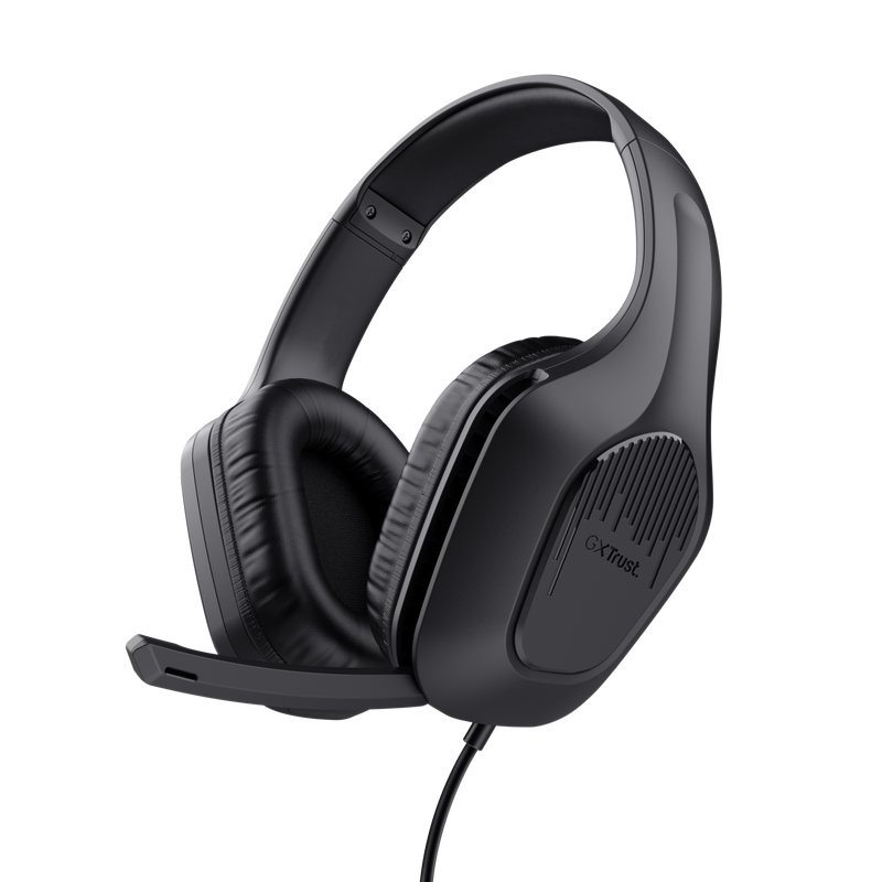 Casti gaming Trust GXT 415 Zirox cu fir, negru