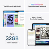 MacBook Air 13.6" Retina/Apple M5 (CPU 10-core, GPU 8-core, NeuralEngine16-core)/16GB/512GB - Sky Blue - INT KB (No Adapter) - 2026