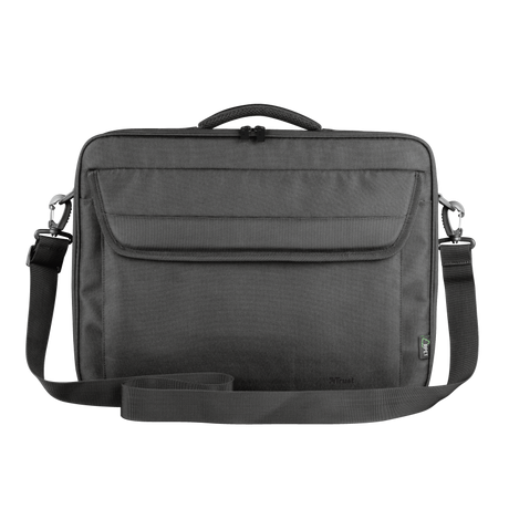 Geanta laptop Trust Atlanta, Negru, 2 ani Garantie
