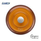 CASEROLA ALUMINIU TURNAT + CAPAC 18x8.5 CM, 1.8 L, NICOLAI TAND, ORIGINI, COOKING BY HEINNER