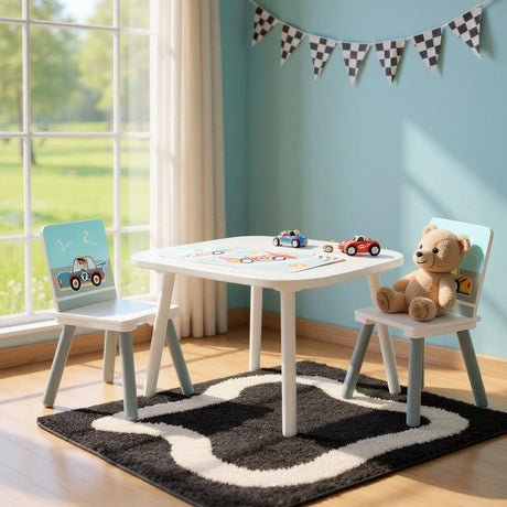 Set 2 scaune +birou Cars, U-Grow