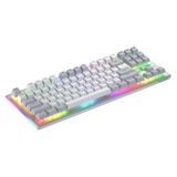 Tastatura Mecanica Gaming HATOR Gravity TKL, RGB, USB, Alb
