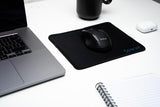 MOUSE PAD SPACER SP-PAD-S, cauciuc si material textil, cusut pe margine, 220x180x2mm, negru