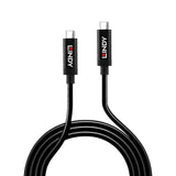 Lindy Cablu USB 3.2 Gen 2 C/C Activ, negru