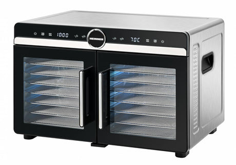 DESHIDRATOR FRUCTE SI LEGUME HEINNER DUALDRY ELITE HFD-KDDB1400BKSS