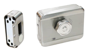 INCUIETOARE ELECTRICA HIKVISION  DS-K4E100 , Tensiune alimentara:DC 12V ± 10%, 12 VDC to 18 VDC, working current  < 350 mA, standby, current < 25 mA, unlock time 1 , Dimensiune: 130 mm × 100 mm × 61.25 mm, Temp. Operare:-20 °C to 60  °, Greutate:1.45 kg.