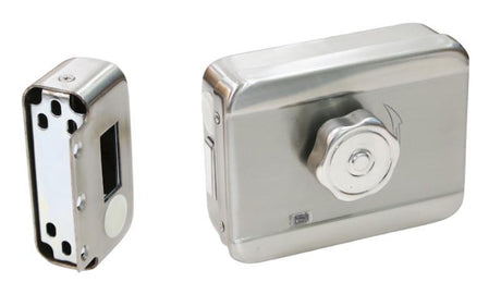 INCUIETOARE ELECTRICA HIKVISION  DS-K4E100 , Tensiune alimentara:DC 12V ± 10%, 12 VDC to 18 VDC, working current  < 350 mA, standby, current < 25 mA, unlock time 1 , Dimensiune: 130 mm × 100 mm × 61.25 mm, Temp. Operare:-20 °C to 60  °, Greutate:1.45 kg.