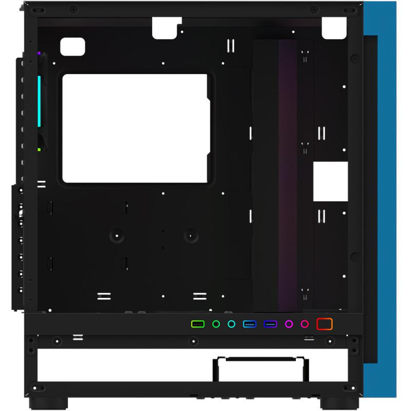Carcasa Aqirys Sargas Mid Tower NEGRU