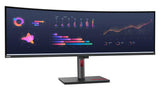 Monitor Commercial Lenovo ThinkVision P49w-30, 49", 5120 x 1440 pixeli, Black, 3 ani Garantie
