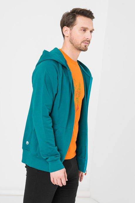 HANORAC COTON CASUAL BARBATI PETROL-M