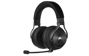 Casti cu microfon Corsair Virtuoso XT RGB WIRELESS, Multi-platform Gaming and Mobile, 20hz-40KHz, 32 ohm, 109db, driver 50mm, autonomie baterie de pana la 15 ore, negru
