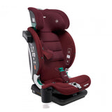 Scaun auto I-size U-Grow Goldfix Plus, isofix, 76-150 cm (9-36 kg), boxa bluetooth, rosu