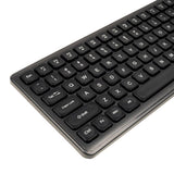 Tastatura Spacer cu fir USB, 104 taste, silentioasa, low profile fingertip keycap design, negru