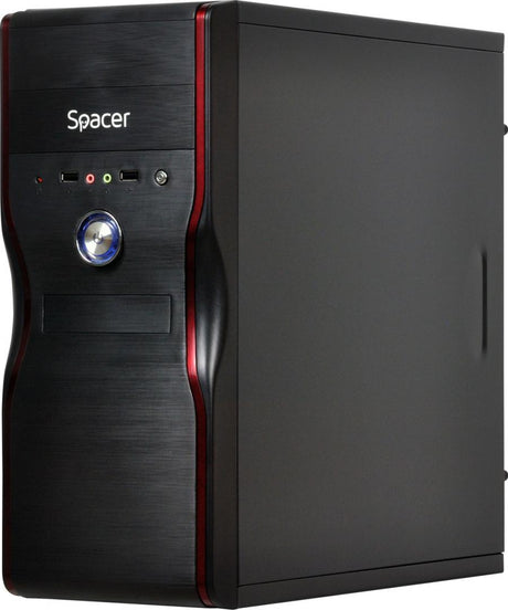 Carcasa SPACER MERCURY Mid Tower NEGRU
