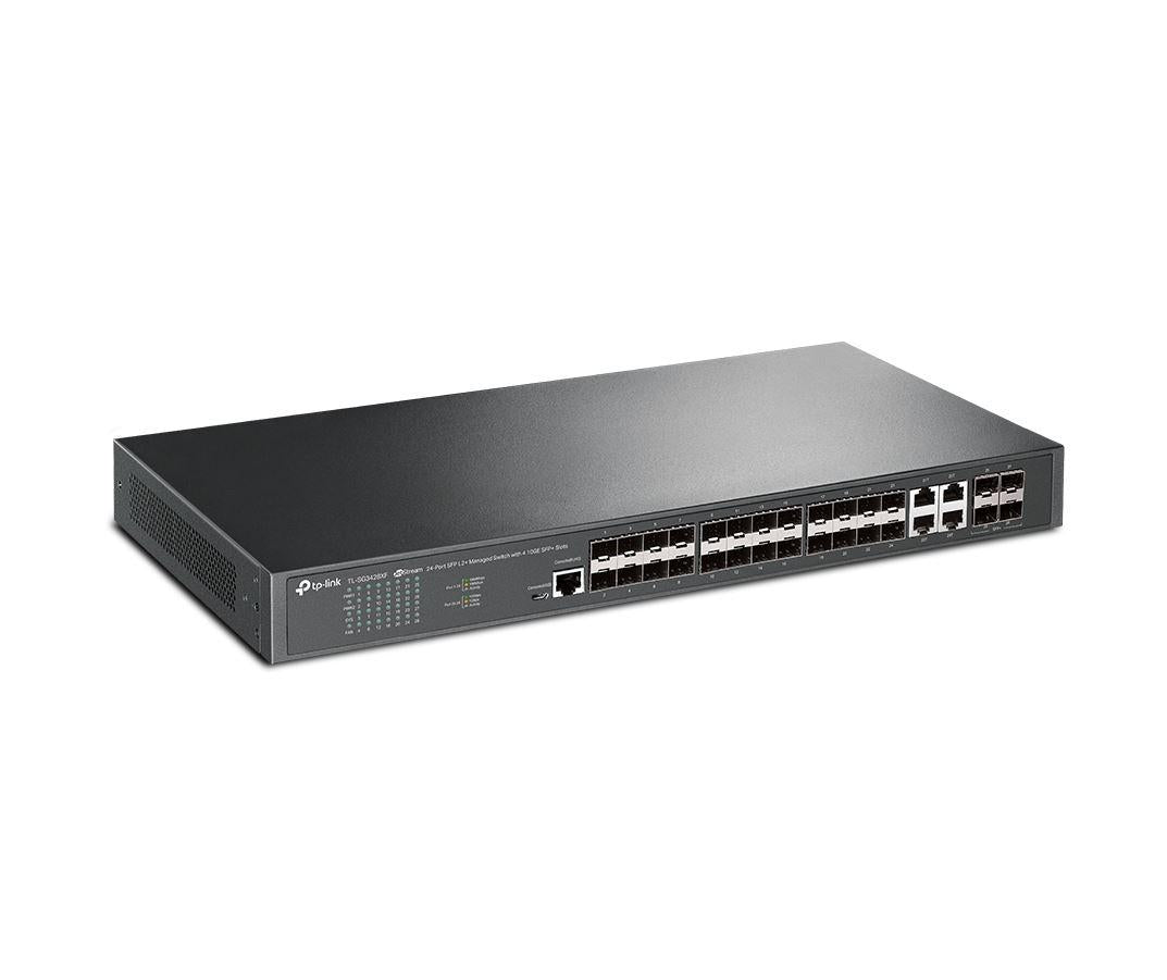 Switch TP-Link TL-SG3428XF, 10G+, 4 porturi