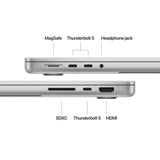 MacBook Pro 14.2"/Apple M4 Pro (CPU 14-core, GPU 20-core, Neural Engine 16-core)/48GB/1TB - Silver- INT KB (cto from MX2F3RO/A)