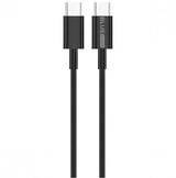 Incarcator auto BLUE Power BCC50 33W/3A 1xUSB-A & 1xUSB-C Black + Cable USB-C to USB-C Black
