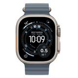 Apple Watch Ultra 3 GPS + Cellular 49mm Natural Titanium Case with Anchor Blue Ocean Band