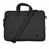 Geanta laptop TRUST Bologna, Negru, 2 ani Garantie