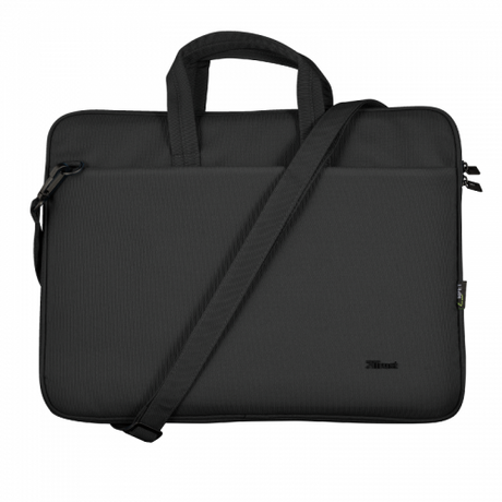 Geanta laptop TRUST Bologna, Negru, 2 ani Garantie
