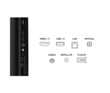 Televizor TCL QLED 65P7K, 164 cm, Smart Google TV, 4K, Clasa F