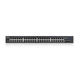 Zyxel GS1900-48, 48-port GbE L2, 48 Port  Smart Switch, rackmount,