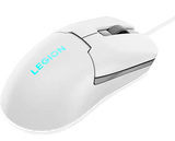 Mouse gaming Lenovo Legion M300s, Iluminare RGB, 8k DPI, Sensor Pixart, Glacier White