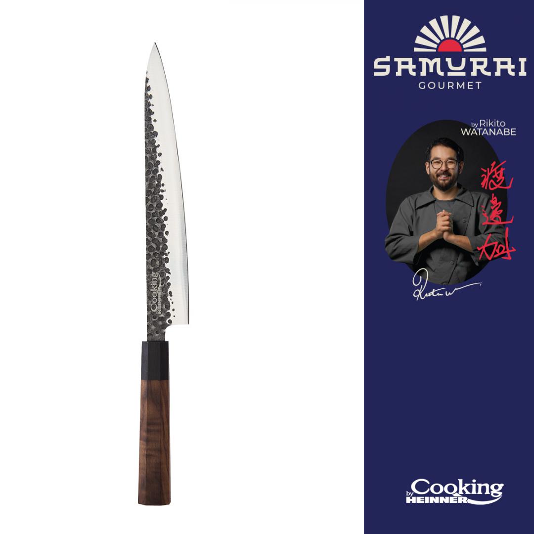 CUTIT SASHIMI 24 CM,  RIKITO WATANABE, COOKING BY HEINNER