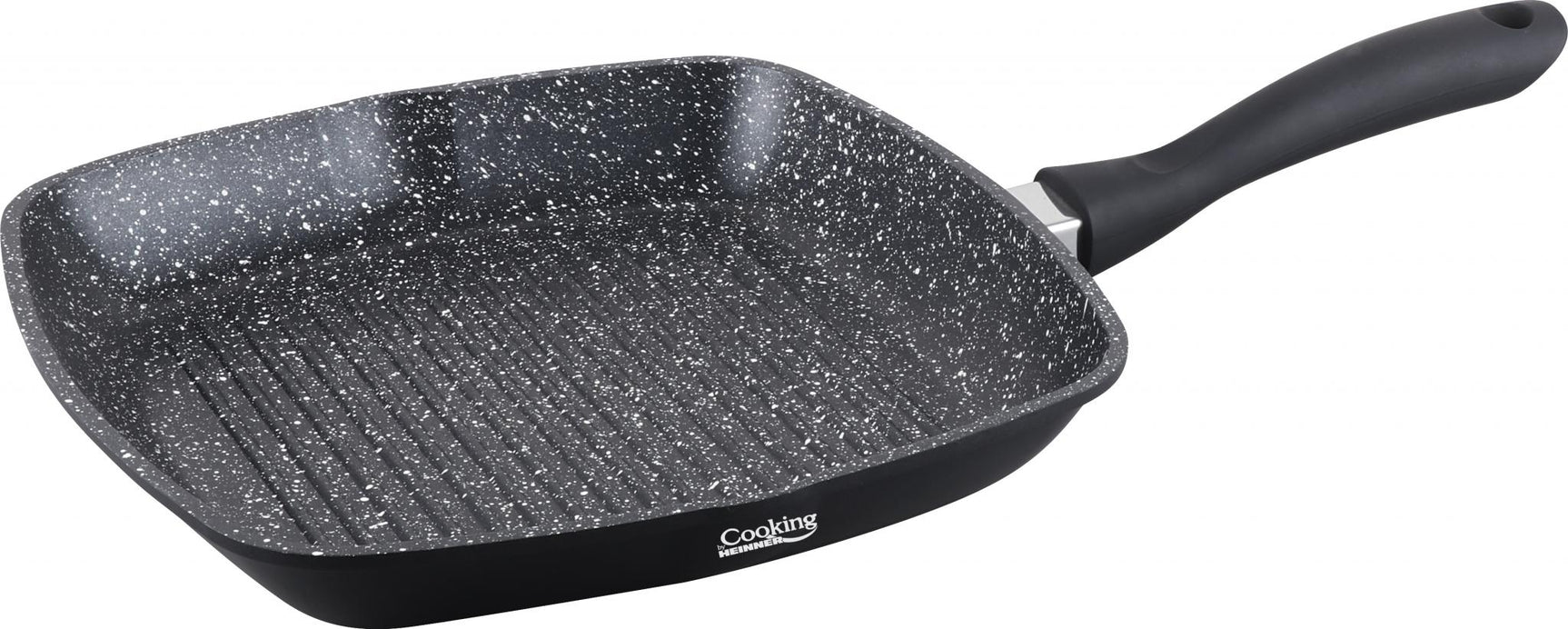 TIGAIE GRILL ALUMINIU + CAPAC 28 x 4.5 CM , DARK LINE, COOKING  BY HEINNER