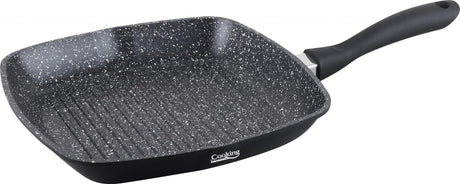 TIGAIE GRILL ALUMINIU + CAPAC 28 x 4.5 CM , DARK LINE, COOKING  BY HEINNER