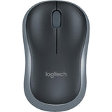 Mouse Logitech M185 Wireless, rezolutie 1000 DPI, negru