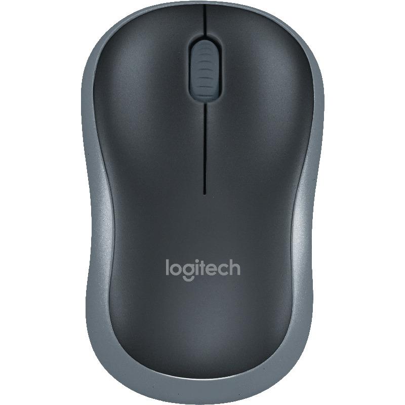 Mouse Logitech M185 Wireless, rezolutie 1000 DPI, negru