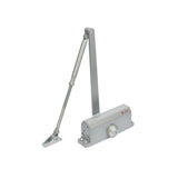Amortizor hidraulic cu brat SA-6033AW-sv, argintiu; Pentru: usi cu greutatea de 40-65 kg; latime usa ≤950mm; Ulei hidraulic termostabil; Viteza de inchidere reglabila; Montare universala: stanga sau dreapta; Culoare: argintiu; Deschidere usa la 180°;
