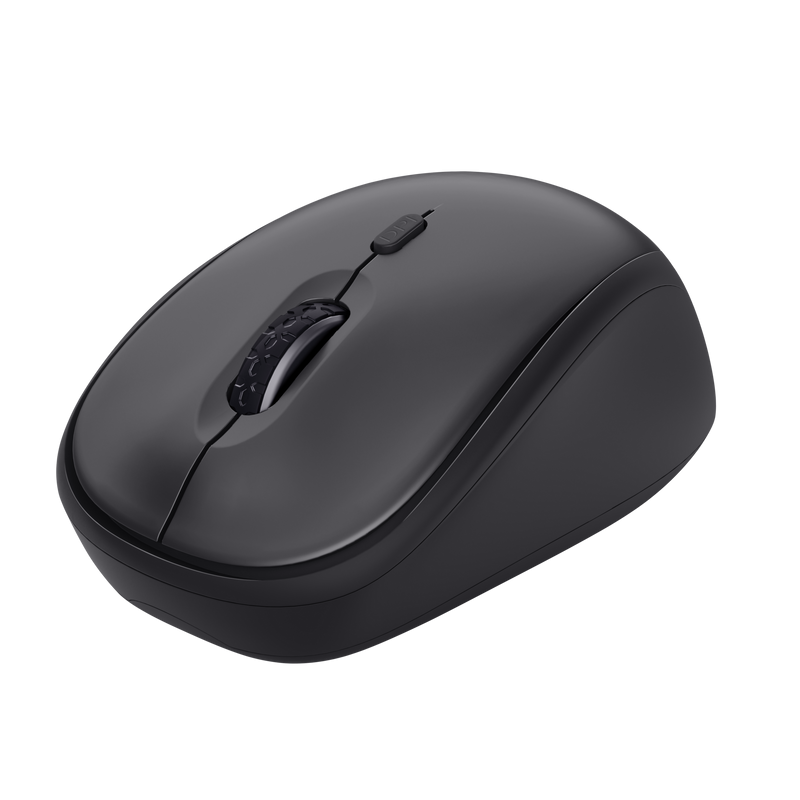 Kit Geanta de laptop Trust Bologna pentru laptop-uri cu diagonala de pana la 16", mouse Trust wireless, negru