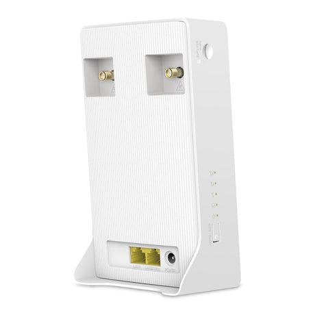 Mercusys wireless router 300Mbps 4G LTE MB110-4G, Standarde wireless: IEEE 802.11b/g/n, Frecventa: 2.4 GHz, Viteza wireless: 300Mbps, Dimensiuni: 90×92×150.5 mm, Interfata: 1 WAN 10/100Mbps, 1 x LAN 10/100 Mbps.