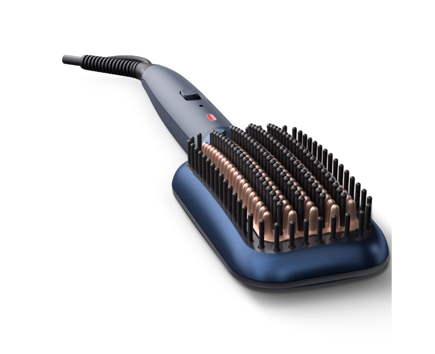 Perie termica PHILIPS BHH885/00, 3 trepte de temperatura, Tehnologie ThermoProtect, Negru, L x A x I (mm) 57x355x125
