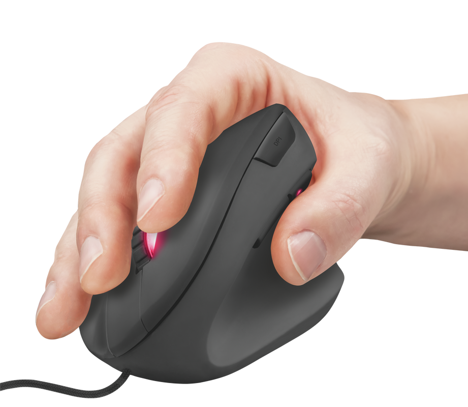 Mouse Trust GXT 144 REXX 10000 DPI, negru