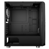 Carcasa nJoy Fort, Mid Tower NEGRU